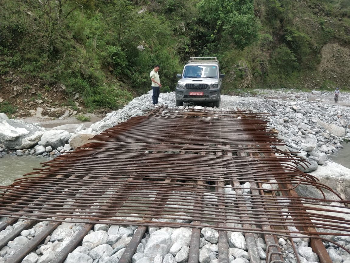 Trying to cross Melamchi! ##DRR #melamchiflood