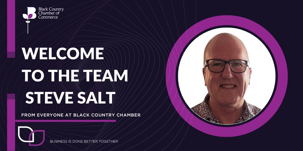 We are delighted to announce that Steve Salt has joined the Chamber team as Business Relationship Manager.

Steve has a wealth of experience and is looking forward to assisting our members in maximising the benefits of Chamber membership.

Please join us in welcoming Steve to the