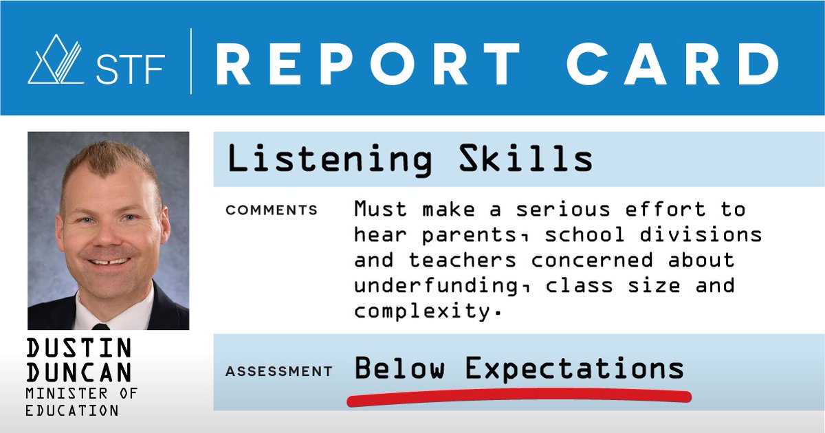 Saying "You have been heard" doesn't mean that challenges facing education are understood.

Make the provincial government listen by telling them how cuts to education affect your family at tellthemtuesday.com.