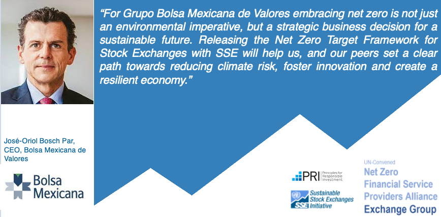 SSEinitiative's tweet photo. CEO of @BMVMercados, José-Oriol Bosch Par, on being part of the Net Zero Financial Service Providers Alliance:
#NZFSPA #NetZero #climateaction #racetozero
➡️See full press release: https://t.co/KqkTp5phKE https://t.co/BRv0TVSiDa