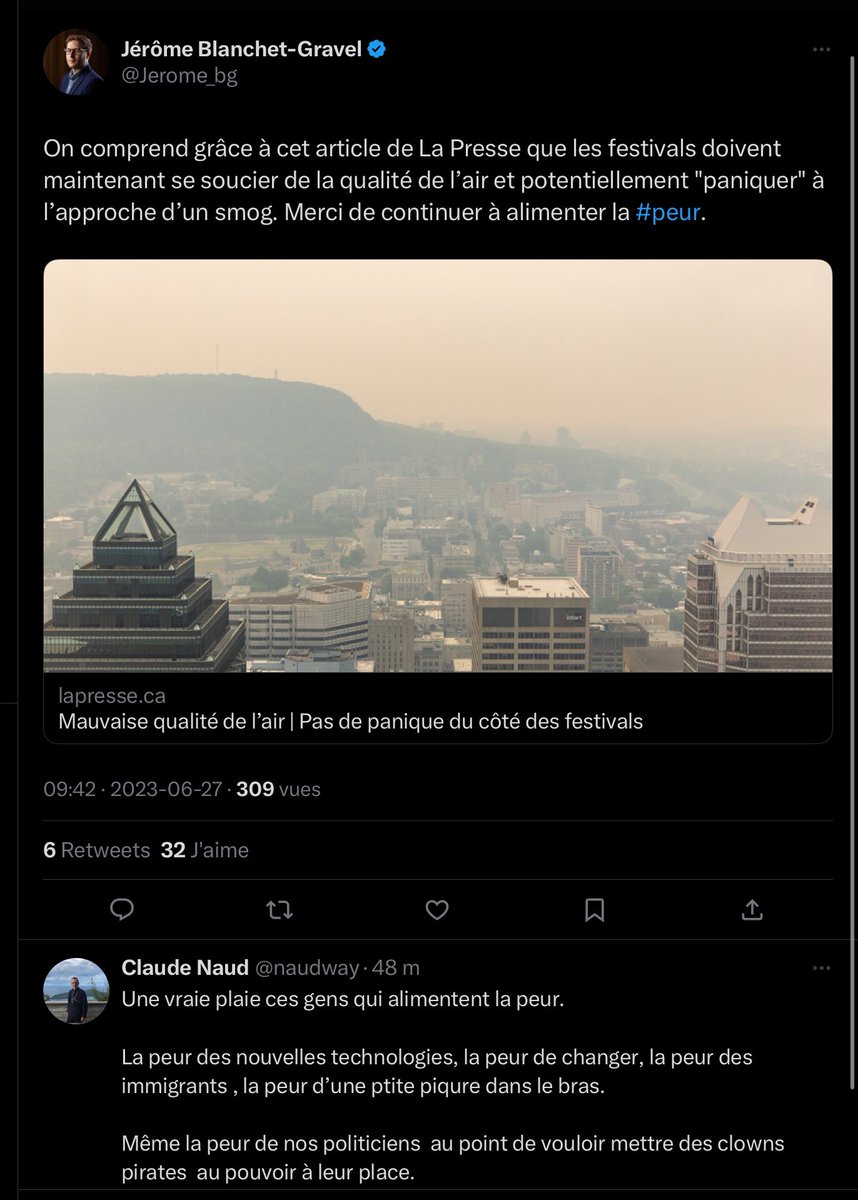naudway's tweet image. Ça ose s’appeler libre média, ça se dit pour la liberté de parole et quand tu les confrontes, ça te barre comme des enfants qui boudent.
Des chouchounes pas de calibre. C’est pour ça que vous n’arrivez à rien. Vous vous cachez pour vous entre-licher le derrière.