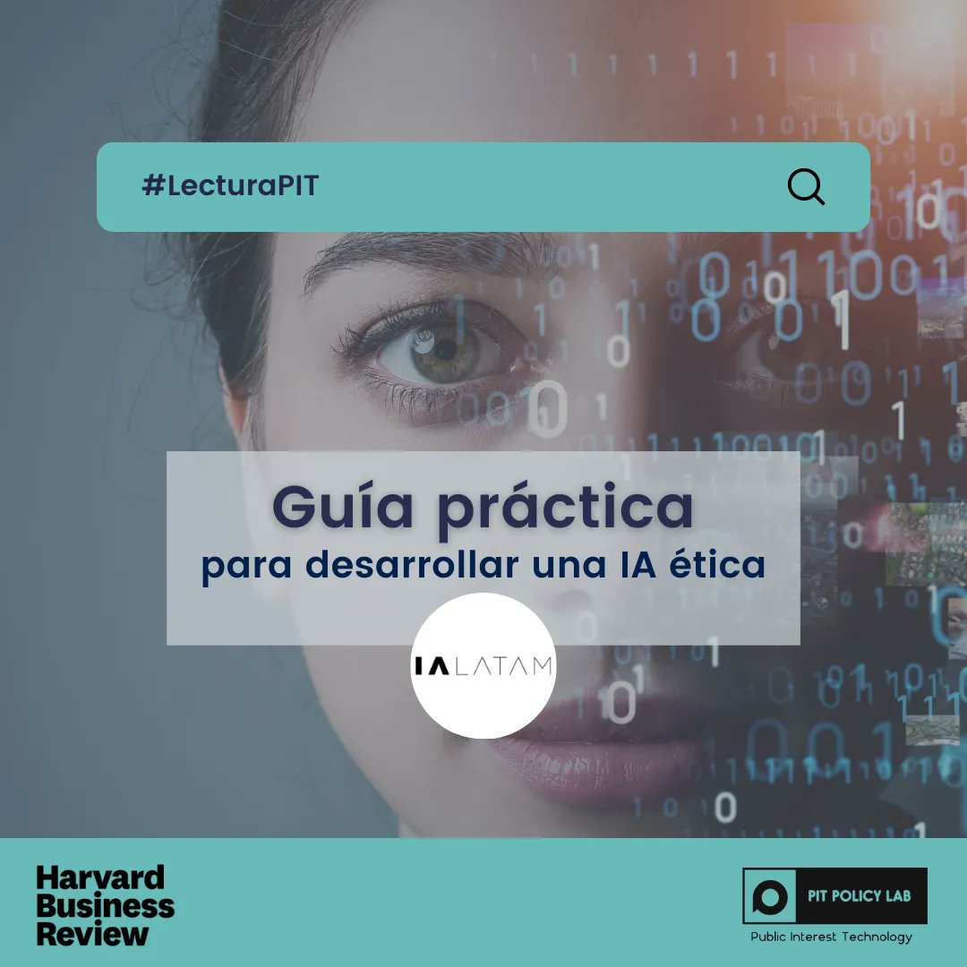 💻🤝 A medida que las empresas utilizan #datos e #IA, es fundamental abordar los riesgos éticos. Checa la guía práctica para desarrollar una #IAética de @IA_LATAM: buff.ly/43pHAx4
