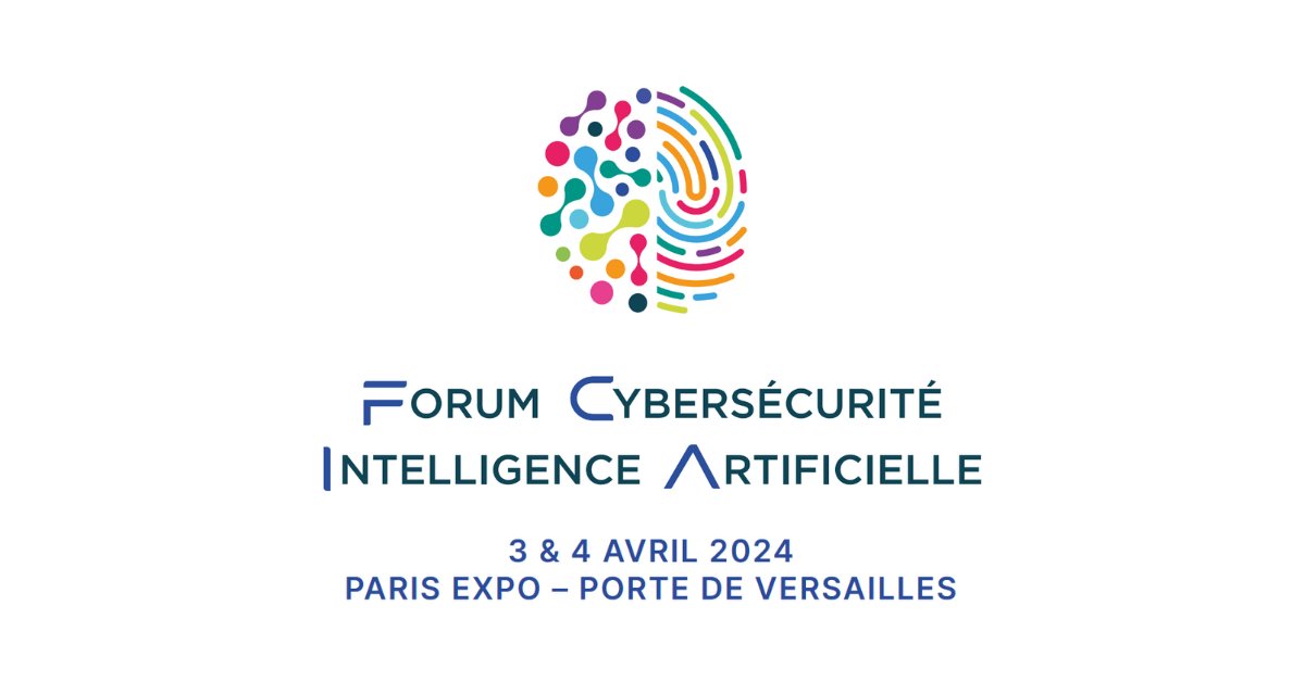 [ LANCEMENT FCIA 🚀 ]

📢 Découvrez le #FCIA : 𝗙orum de la 𝗖ybersécurité et de l'𝗜ntelligence 𝗔rtificielle !

📆 𝟯 &amp; 𝟰 𝗔𝘃𝗿𝗶𝗹 𝟮𝟬𝟮𝟰 à Paris Expo Porte de Versailles, en parallèle de #BIMWorld | Jumeaux Numériques

👉 ia-cyber.com