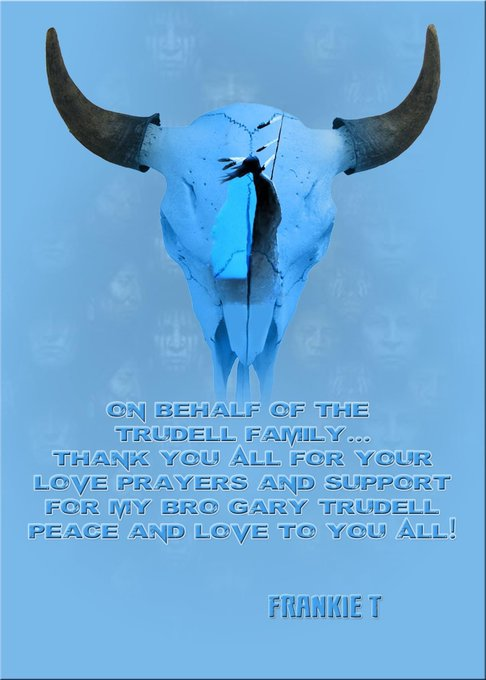 Indigenoususa's tweet photo. I wish to post this for all who have been very kind and supportive of my brother's passing. Some of you don't know me personally but gave your condolences and I truly appreciate the love.   Frankie T https://t.co/VrfrlEBLTx