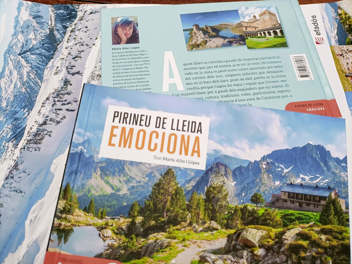 maloslo69's tweet photo. Us agrada el Pirineu de Lleida? Ja el teniu a les vostres llibreries! @efados #pirineu #pallars #pallarssobira #jussa @turismedelleida @Ajuntament_Ager @turismepallars @turismecat #esqui @espotesqui #ager @AltaRibagorca #aventura #turisme https://t.co/h8xgMkZua5
