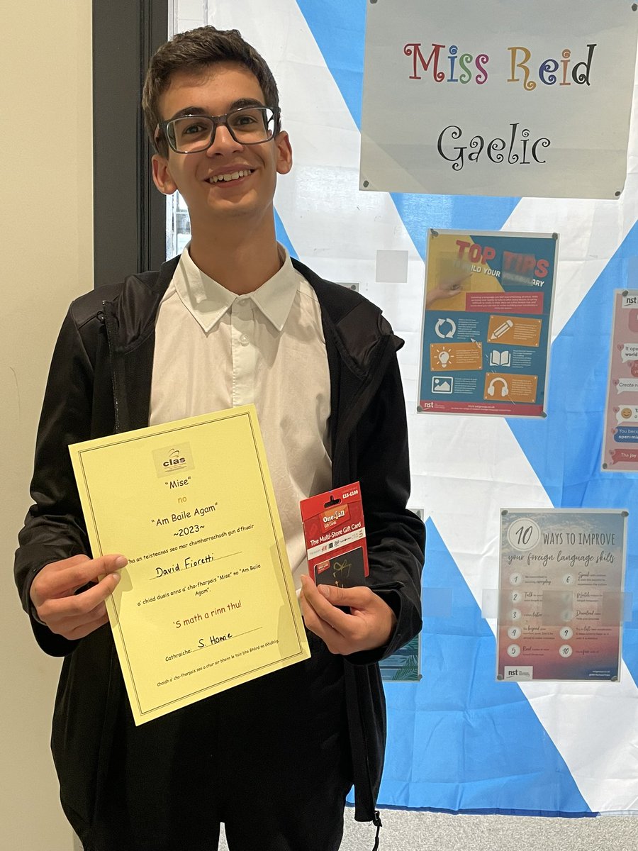 Alness Academy Languages Department tweet media