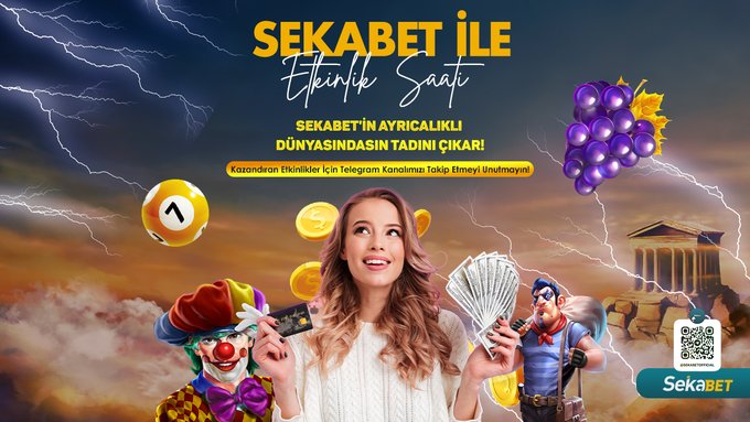 #Sekabet Twitter ve Telegram Takip Etkinliği

✨ 27 Haziran 18:00 -  28 Haziran 23:59 Tarihleri Arasında Twitter/Telegram Takip Etkinliğine Katılan ve Şartları Yerine Getiren İlk 700 Üyemize Pragmatic Play -  Big Bass Bonanza Slotunda Geçerli 100 #Freespin Hediye!

✅  Etkinliğe