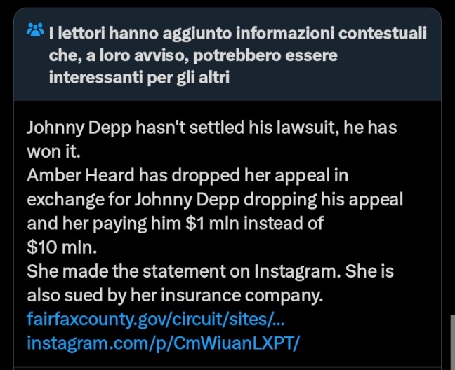 Turd supporters are angry about a community note. You can no longer tell your usual lies without repercussions🥶 #JohnnyDeppWon #JohnnyDeppIsASurvivor #MenToo #AmberHeardIsAnAbuser #39MashedPotatoes #AmberHeardIsALiar #AmberHeardIsFinished #amberheardstansareunhinged