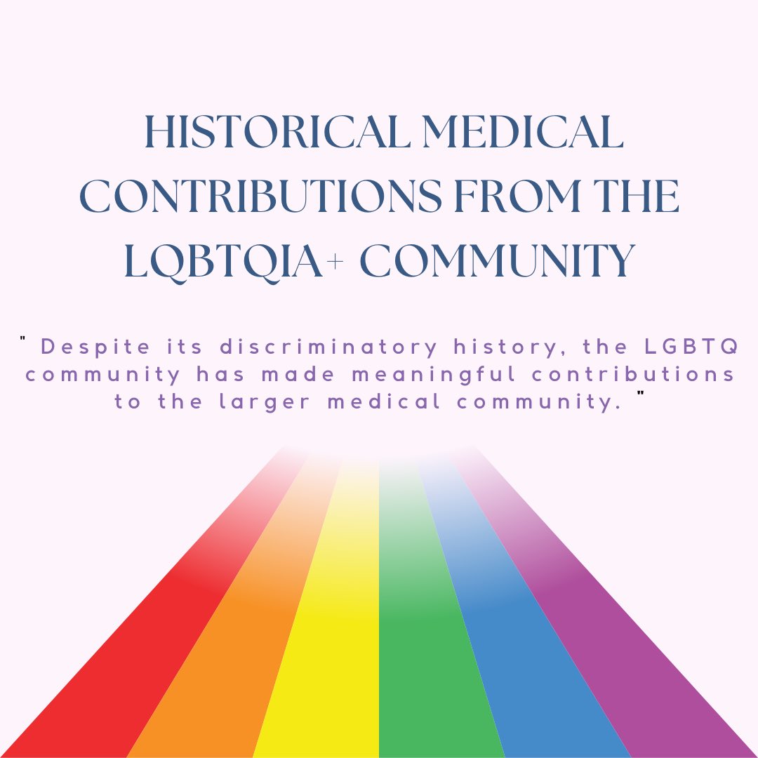 _IFMS's tweet photo. In honor of Pride month, IFMS celebrates the leaders who contributed to medicine and to the broader healthcare medical community throughout history!
#pridemonth #pride #loveislove #ifms #bustingmyths #lgbtqcommunity #lgbtqpride #lgptq #prideπ #pride2023 #proudpride #gaypride https://t.co/6yDeS4hLvh