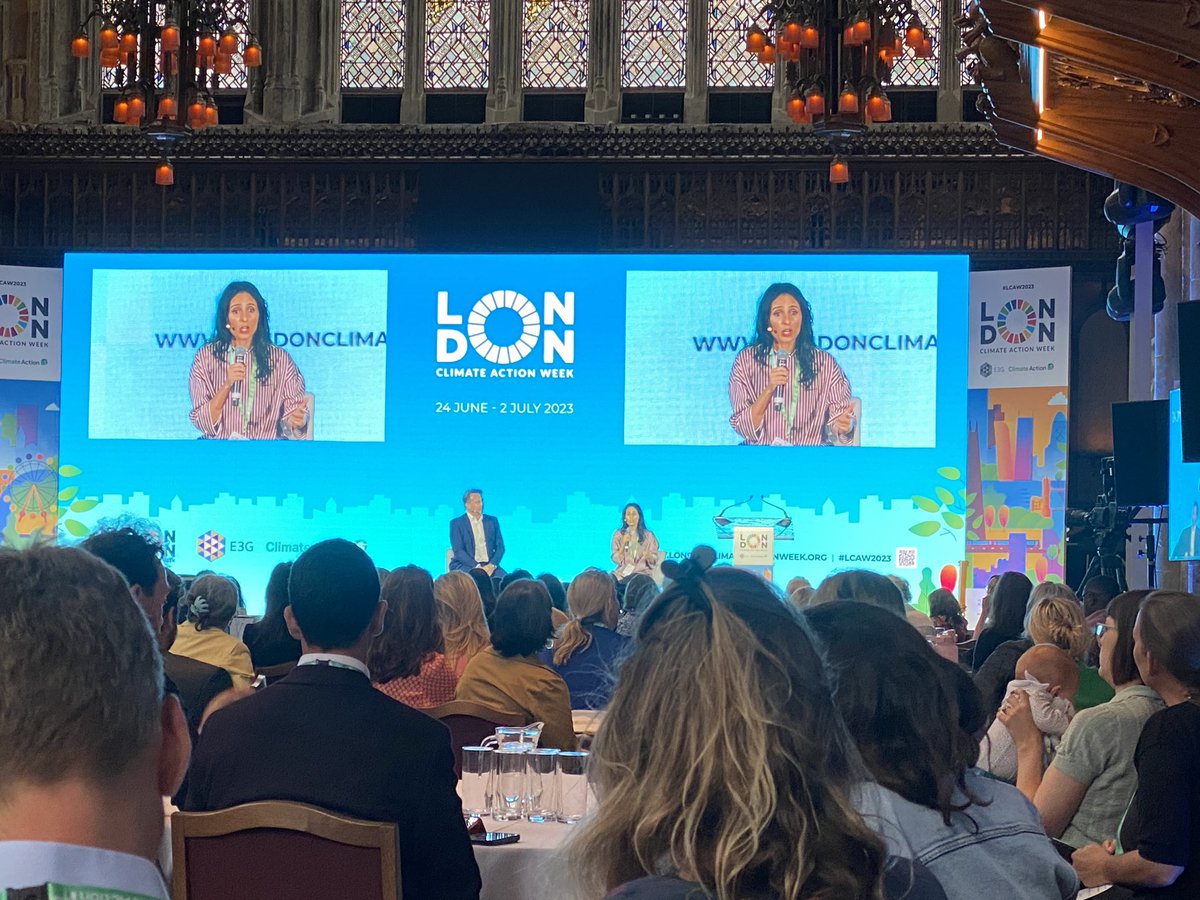 bnjcomms's tweet image. Strong call from #COP28 High-Level Champion Razan Al Mubarak at #LCAW2023 for the power of nature: “it’s technology we already have that’s readily available” and can provide 30% of the solution to keeping 1.5 within reach 🌱