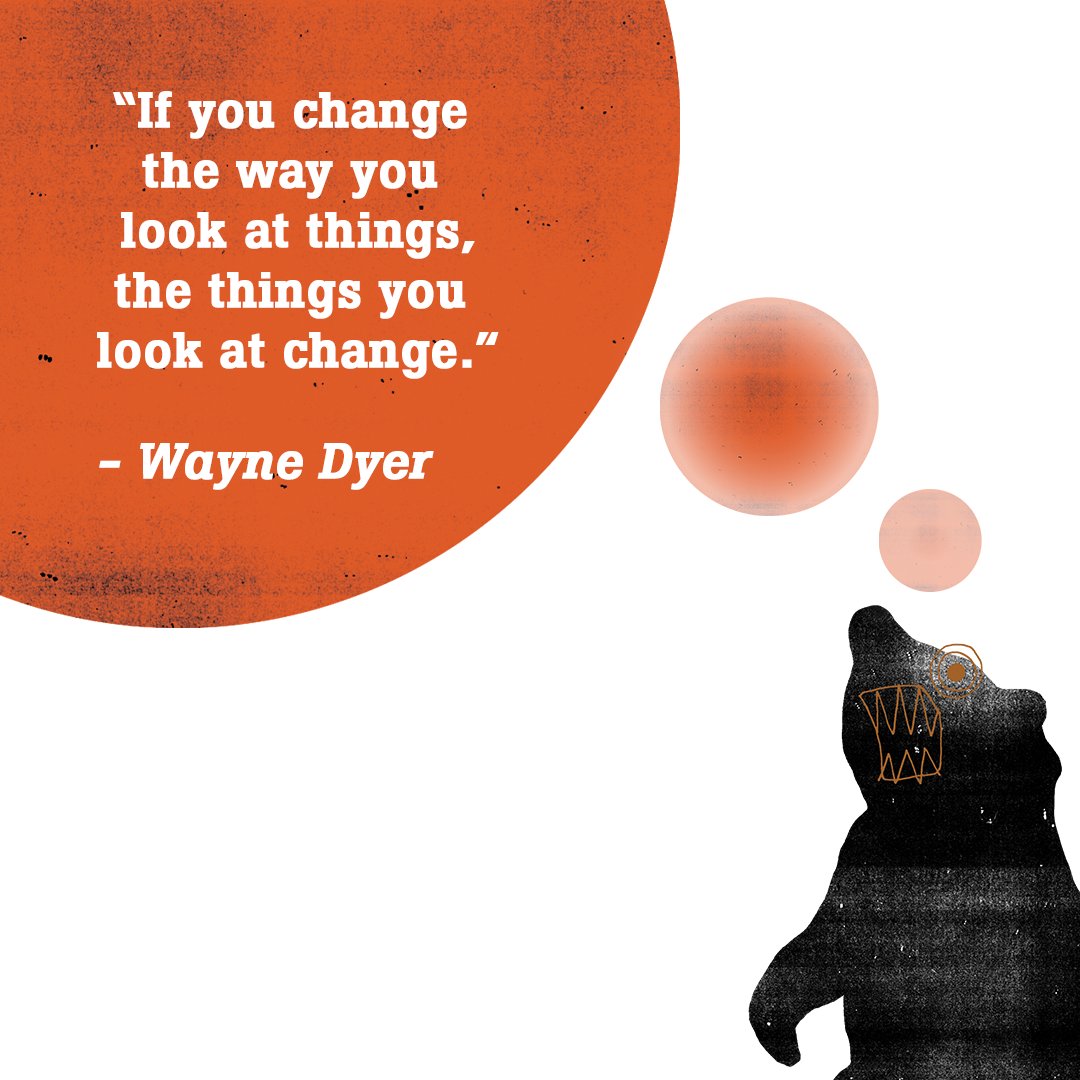 A beautiful quote shared by Mirko, a gifted videographer with an optimistic perspective on life!

He shared that once he began to reprogram his thoughts, big changes came from it! We are privileged to say he is a part of the Mad Bear Team!

What's your favorite positive quote ?