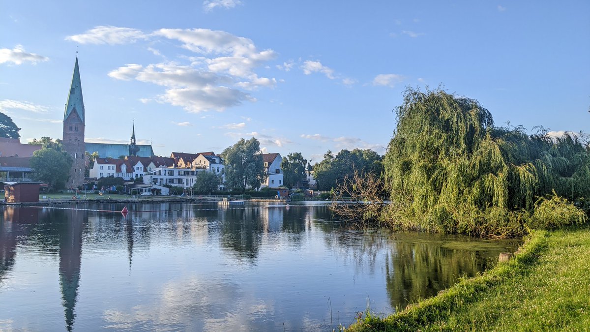 Das Abendlicht in #Lübeck - eine Augenweide.