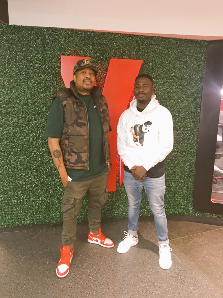 Thee_Snipes's tweet image. Shout out to team @DjZanD for believing in the boy. Blessings on you grootman 🙏🙏