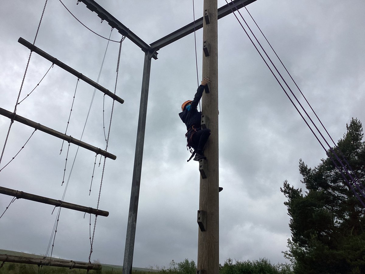 ExcaliburOgb's tweet photo. Great effort from everyone on the high ropes #leavers23 https://t.co/tCLwuRFmoe