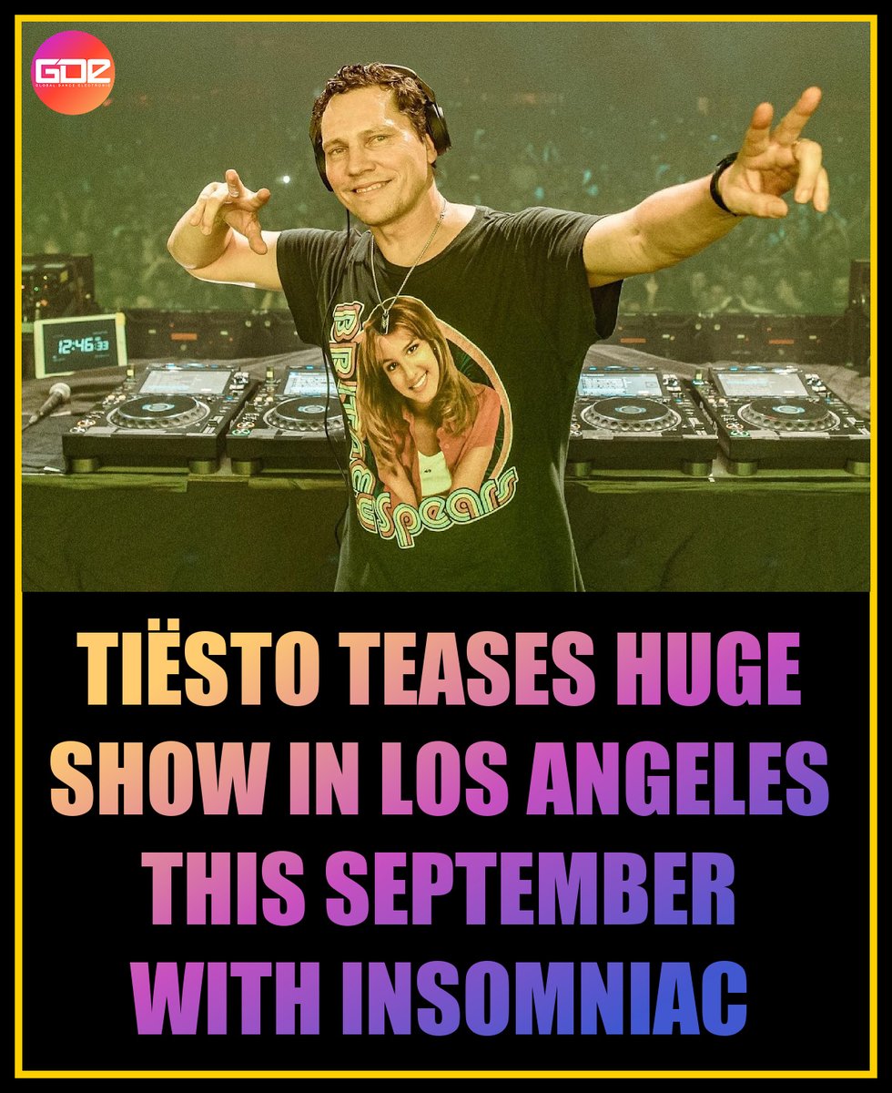 The legendary Tiësto makes his return to Los Angeles this upcoming September but the question is where? Is he planning a massive stadium show? We shall soon find out...