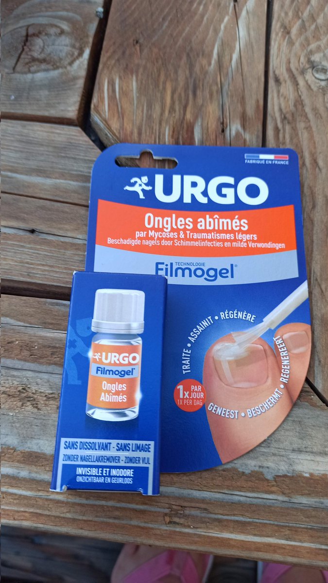 perlesetcie's tweet photo. On va tester Urgo Filmogel voir si ça peut aider 
#Urgo #ReflexeUrgo #MycoseOngle https://t.co/iPUC2fA9qr