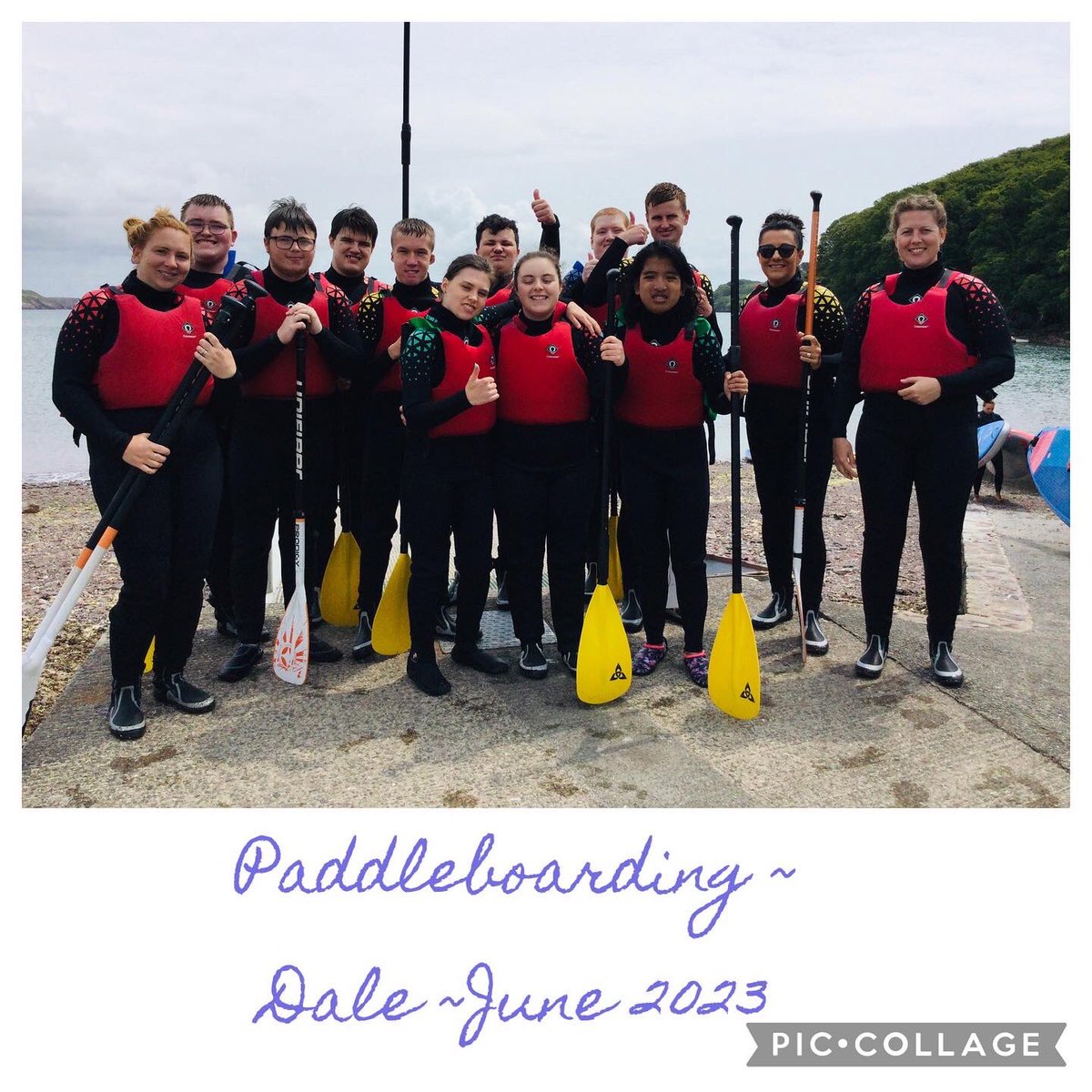 PortfieldSch's tweet photo. What an amazing time our sixth formers had paddle-boarding in Dale. A huge thank you to Windswept Watersports for giving our pupils the confidence to โhave-a-goโ, pupils and staff thoroughly enjoyed their day in Dale with Windswept!
#sportspembrokeshire
#RYACymru https://t.co/5MAomcn7vH
