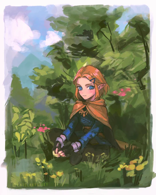 A lil Zelda #totk