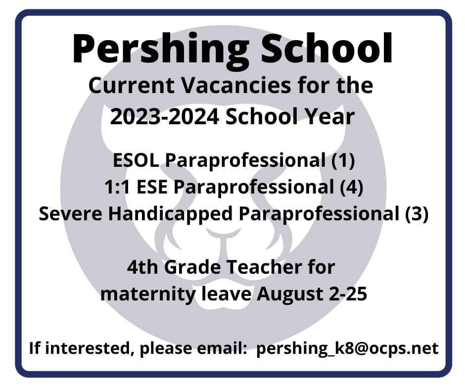 Pershing School OCPS (@pershingk8) on Twitter photo 