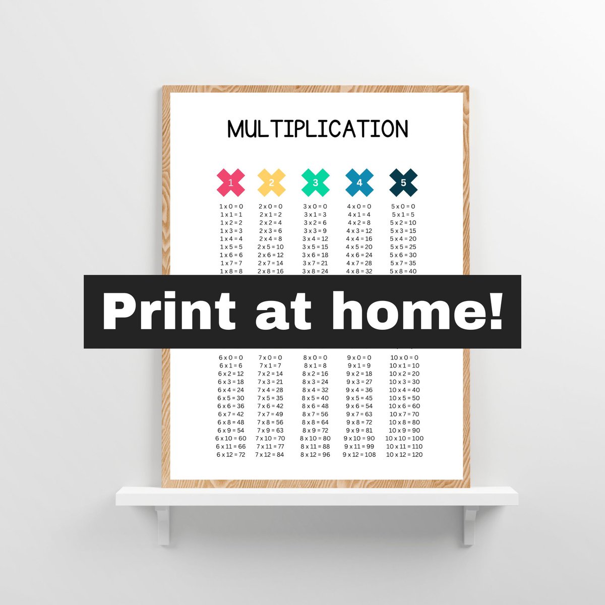 morganblvd's tweet photo. New! Multiplication Table ✖️🏫
https://t.co/8hS7khjKZf #math #preschool #homeschool #printables https://t.co/VxwkQ4stSX