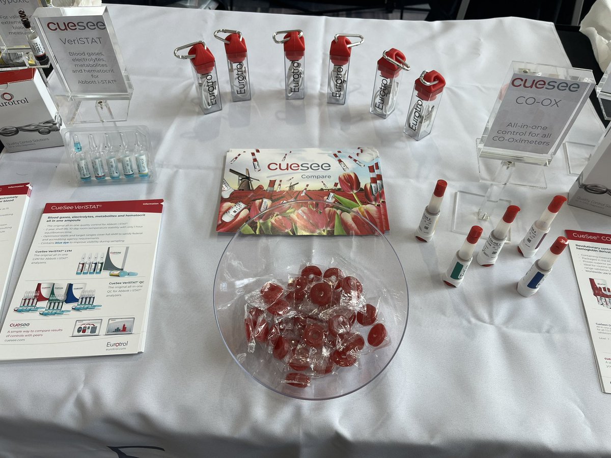 Eurotrol's tweet photo. We are set up and ready in Providence, RI for the 2023 #LabJAM! Stop by Booth 15 for cool gadgets, sweet treats and good conversation with our Product Specialists! #IamASCLS #Lab4life #qualitycontrol #qcpeerdata #cooximetry #bloodgastesting #poctesting https://t.co/TU0Iu1OjF7