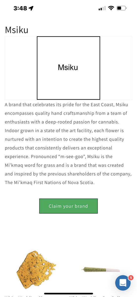 <a href="/msikuofficial/">@MSIKUofficial</a> You should claim your brand page. Then consumers that love your brand can find where you are actually in stock 💚

Weedpanion.com