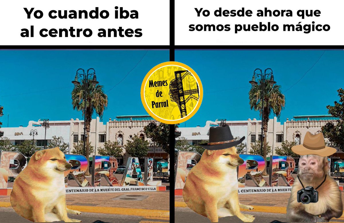 MemesDeParral's tweet photo. Ya somos #PuebloMágico #Parral https://t.co/CNfvZtO33Z