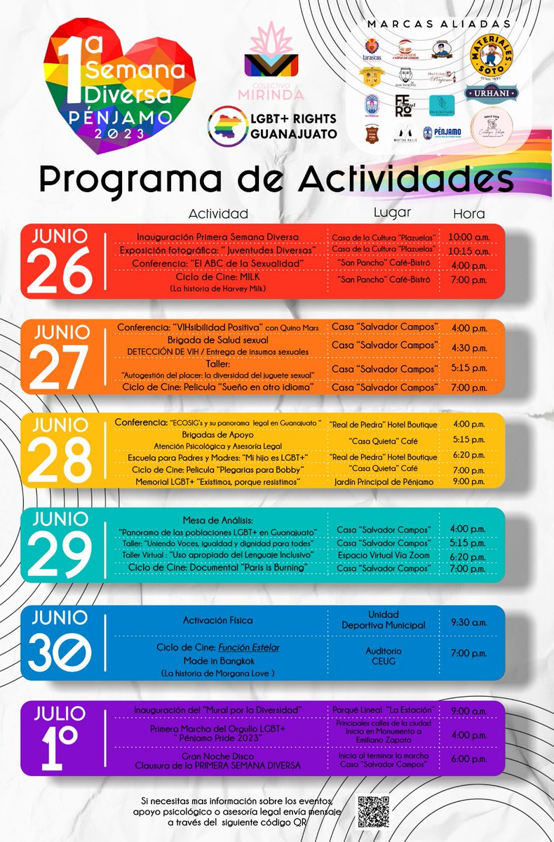 QuinoMars's tweet photo. Estoy muy feliz porque hoy daré una conferencia en Pénjamo sobre VIH.
Me emociona mucho que cada vez más ciudades en Guanajuato formen colectivos que se sumen a esta causa y combatan el estigma con información, autocuidado y acompañamiento.
#OrgulloSidoso 💪🏾🔺✨ https://t.co/SXGspn0M99