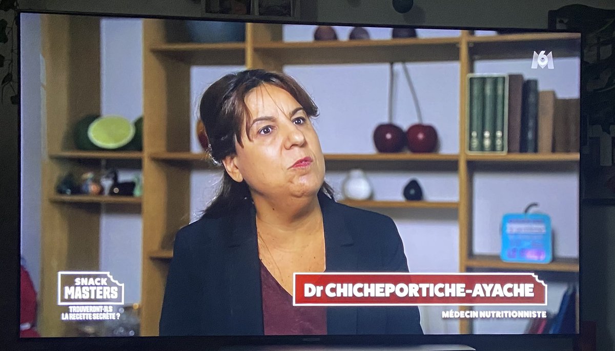 Le scepticisme de Mme Chicheportiche en une image. #snackmasters «#m6