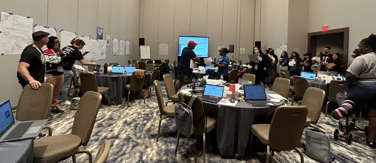 dnoplos's tweet photo. Science Community of Practice at Orlando Summer Institute ‘23 ready to take some awesome instructional strategies back to the classroom!!! 🧪🥼⚗️🔬🧬🔭👩‍🔬#AVID #AVIDSI2023 #AVID4Possibility #AVIDScience https://t.co/jI1K9J8HaV