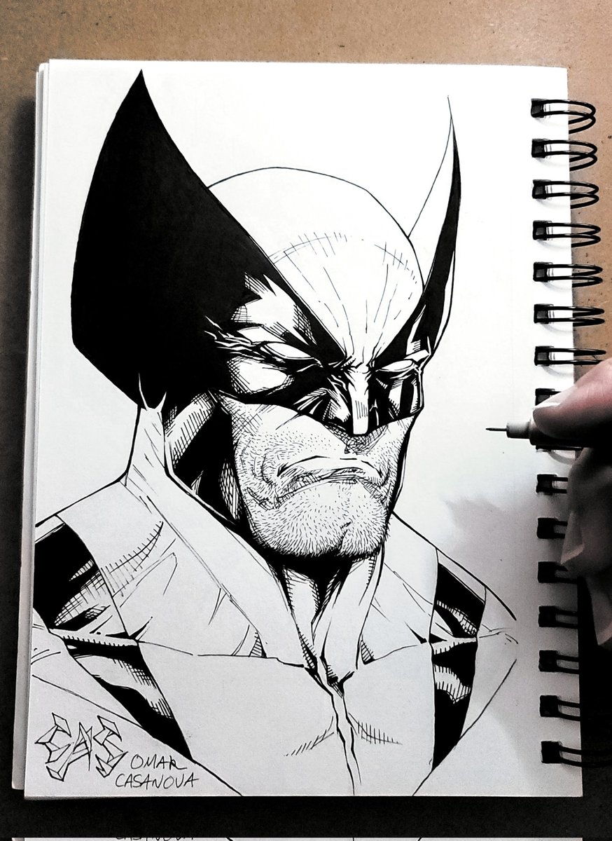 Some Ink practice with Logan!✏️✒️