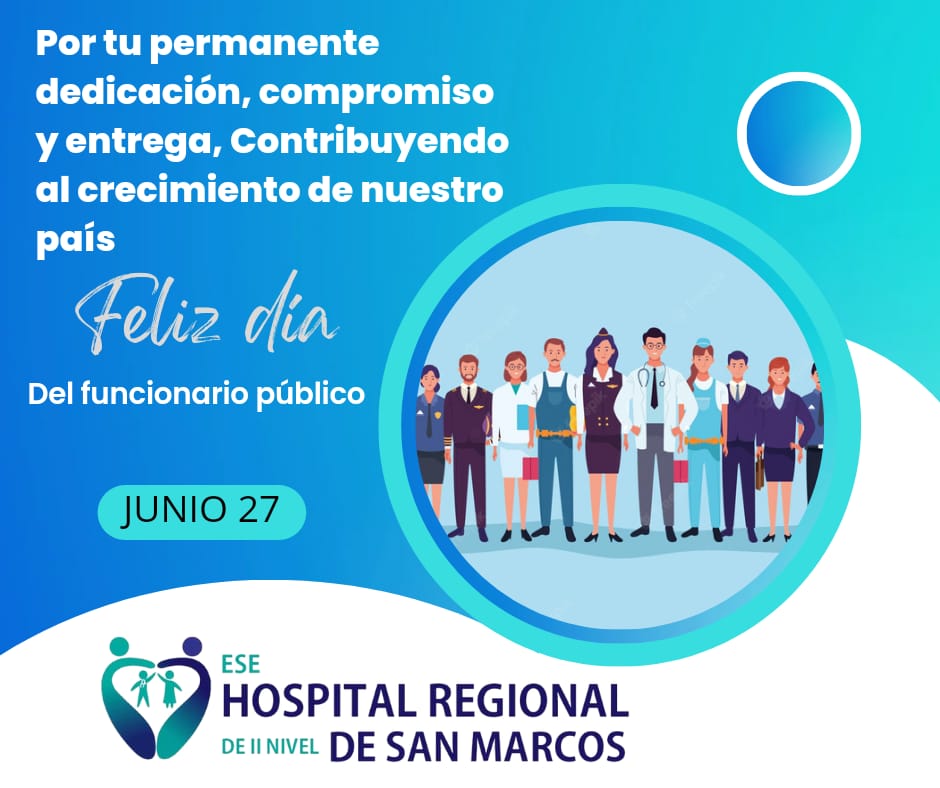 HospSanMarcos's tweet photo. El Servicio público  es una vocación, es trabajar diariamente por la construcción de un mejor País. Feliz día del Servidor Público. 🏥🇨🇴 https://t.co/GuH4cU87rz