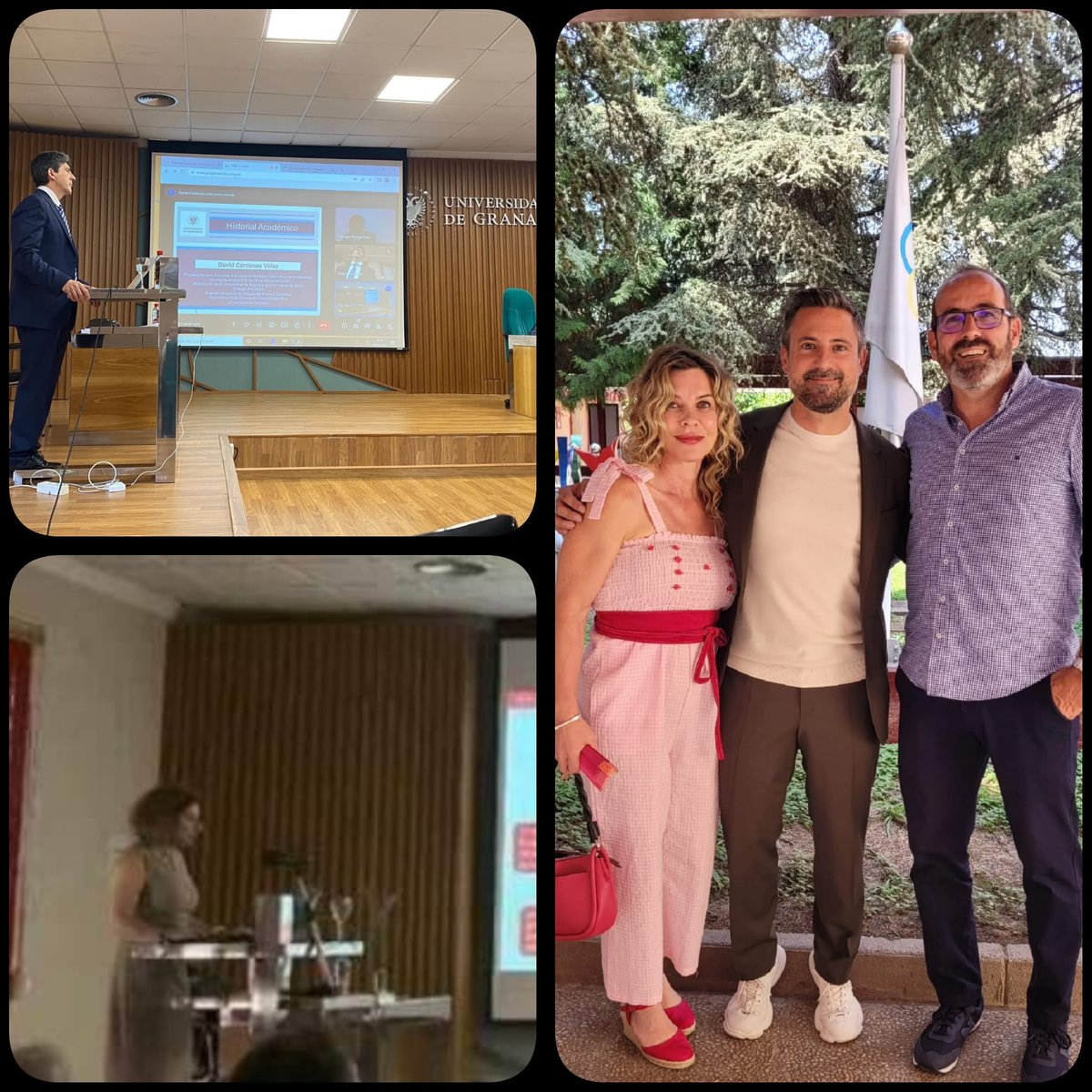 Viernes, lunes y martes: 3 nuevos Catedráticos en el Departamento de Educación Física y Deportiva, unidos a otros 9. Además, 40 Titulares junto a Contratados y Ayudantes Doctores. 66 profesores y 78 becarios y contratos, conformando un total de 144 miembros.