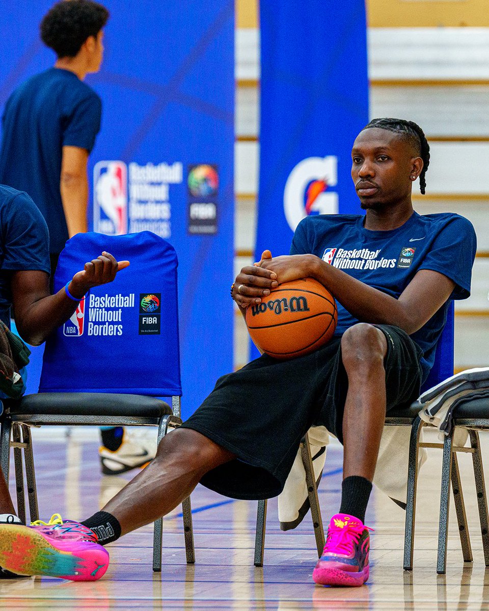 Always Elevating 🌐🇨🇦 Thanks to #BasketballWithoutBorders for having me.. had a great weekend with the top prospects from around the world. #BWBAmericas