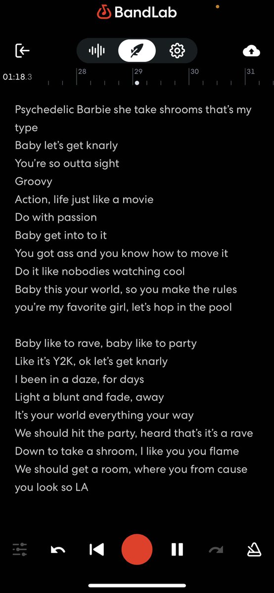 SenpaiTempura's tweet photo. currently 🎧 ✍️  - psychedelic barbie https://t.co/WBqrDXTlJu