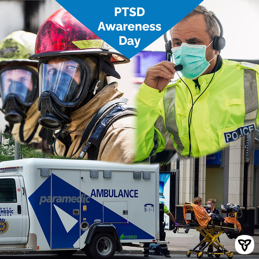 [1/2] Today is #PTSDAwarenessDay. PTSD can affect anyone. We owe it to those who have experienced trauma on the job to provide the care and support they need. @Ongov is investing $9.6M in Runnymede Healthcare Centre’s Post-Traumatic Stress Injury Centre