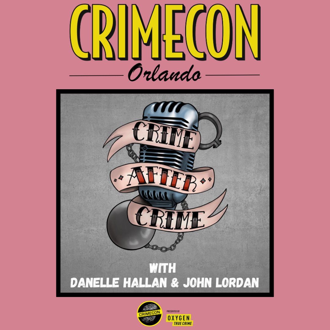 Welcome to #CrimeCon2023 Podcast Row! <a href="/CrimeAfterPod/">CrimeAfterCrime</a>