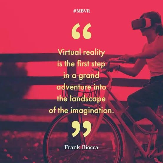 Thoughts anyone? 🤔
#VirtualReality