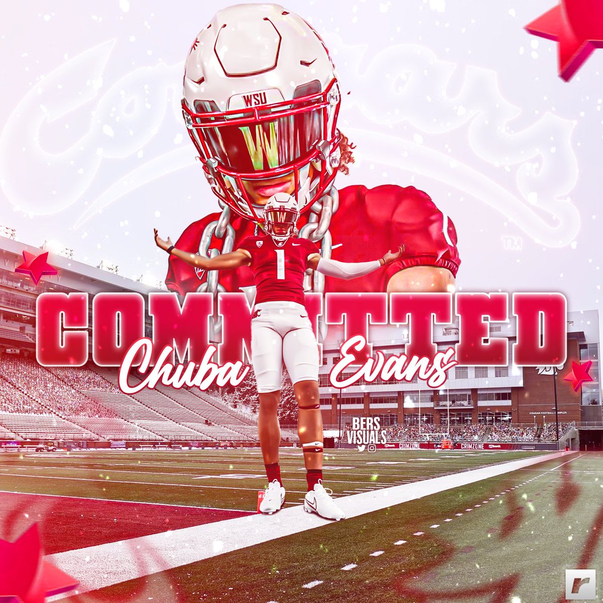 #AGTG ✞ | I am beyond blessed to announce I am officially 𝙘𝙤𝙢𝙢𝙞𝙩𝙩𝙚𝙙 to 𝙒𝙖𝙨𝙝𝙞𝙣𝙜𝙩𝙤𝙣 𝙎𝙩𝙖𝙩𝙚 𝙐𝙣𝙞𝙫𝙚𝙧𝙨𝙞𝙩𝙮! 🚨#wazzu #gocougs 

@CoachDickert @arbuckle_ben @Coach_Kuz @CoachJesse18 @CoachMeyerCAI @CAIKnightsFB