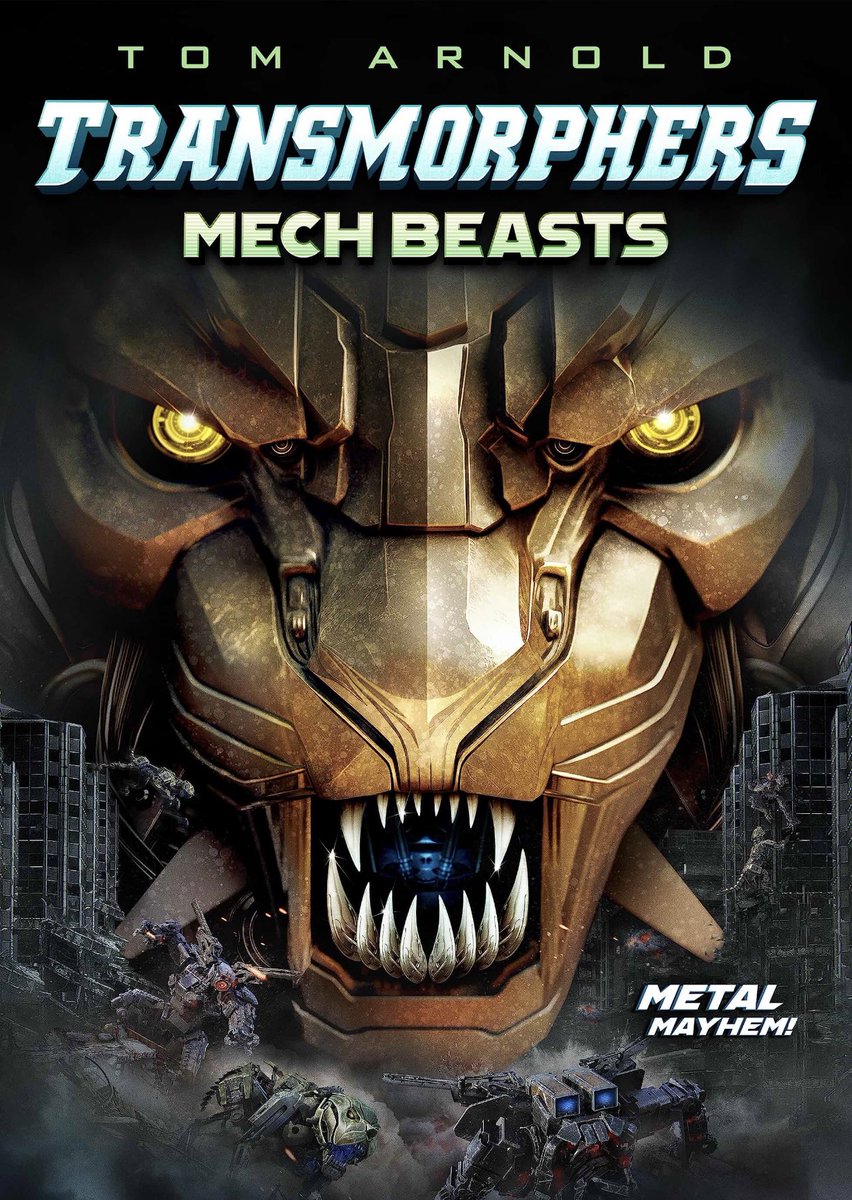 ChadRidgely's tweet photo. Super thrilled and grateful to be part of @theasylumcc’s Transmorphers: Mech Beasts! Starring @TomArnold and directed by @MichaelSuLV. In select theaters June 30th. Aw yeah! #Transmorphers #MechBeasts https://t.co/G14uEKNHLy