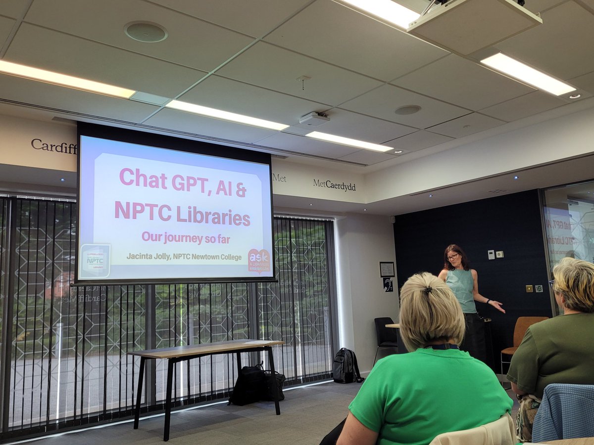Thank you to <a href="/cardiffmet/">Cardiff Metropolitan University</a> for hosting this year's #WCiA meeting! Great to catch up with colleagues from other institutions - interesting to hear how AI and ChatGPT will impact our services. 👩‍💻 #WCiA #collaboration #digitaltransformation #futurelearning #jisc