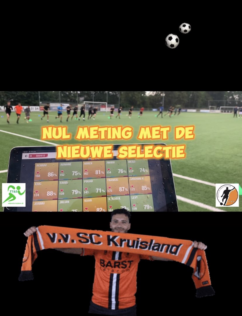 EduardVroomen's tweet image. Nul meting bij @sckruisland alle data is naar de trainer. Komend seizoen kunnen ze gelijk van start met specifiek trainen voor alle spelers #performancetest #sporttest #agility #sprint #shuttleruntest #voetbal