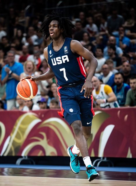 🇺🇸 #USABMU19 is now 3-0. Across the three games, North Carolina commit Ian Jackson is averaging an efficient:

9 PTS
3 REB
3 AST
1.3 STL

Played limited minutes (5.5) in game 2 due to foul trouble. Notably, Jackson has shot 62.5% (5/8) from three point range.