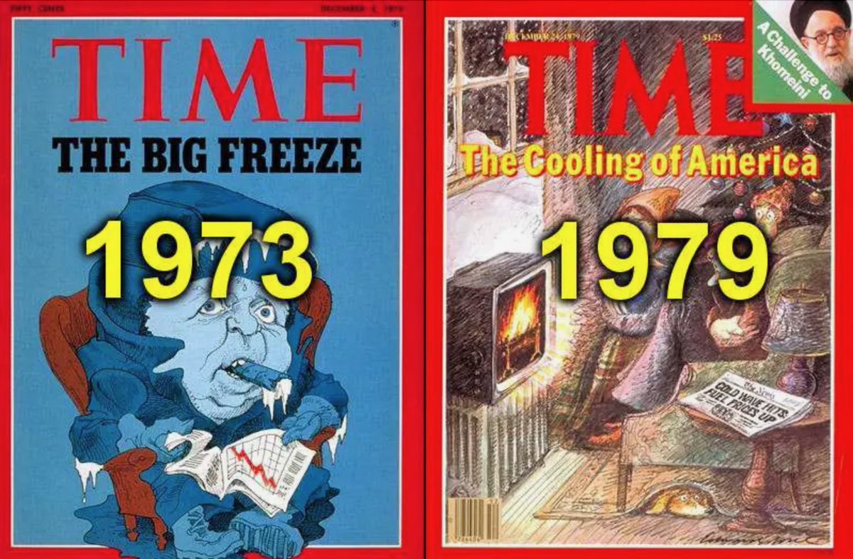 VivekGRamaswamy's tweet image. The last version of the climate cult mania was nominally the opposite of what it is now: existential concern about “global cooling” instead of global warming.
But at its core it’s really the same thing: the agenda has little to do with climate and everything to do power,…
