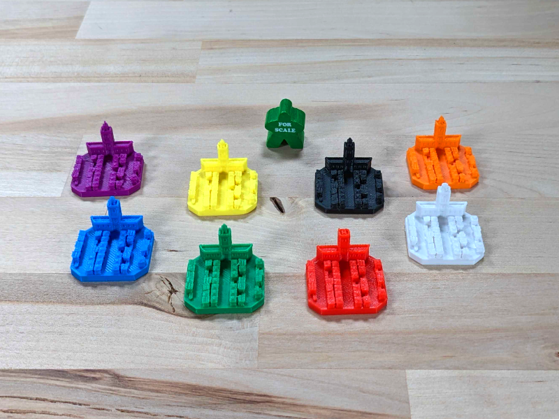 The game crafter on twitter new marketplace buildings in our board 