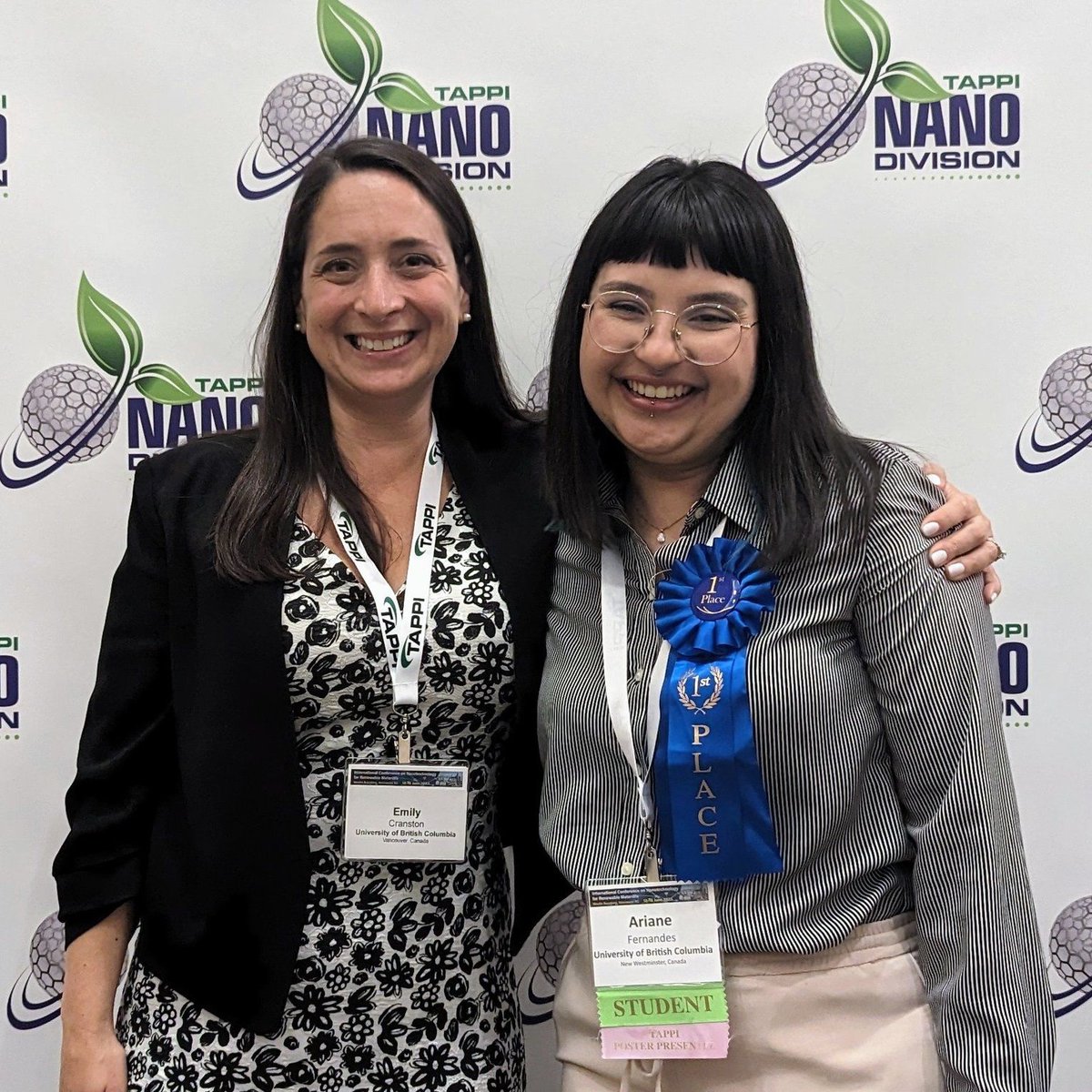 AMDB Cluster (@amdb_cluster) on Twitter photo Meet Ariane Fernandes, PhD student, and winner of the #TAPPINano2023 poster competition!
#AMDB_Cluster members <a href="/CranstonLab/">Emily D. Cranston - Research Group</a> and <a href="/AdrianaPManso/">Adriana Manso</a> co-supervise Ariane as she works on nanocellulose-stabilized emulsion systems, with aims to treat oral diseases.
#TraineeSpotlight Meet Ariane Fernandes, PhD student, and winner of the #TAPPINano2023 poster competition!
#AMDB_Cluster members <a href="/CranstonLab/">Emily D. Cranston - Research Group</a> and <a href="/AdrianaPManso/">Adriana Manso</a> co-supervise Ariane as she works on nanocellulose-stabilized emulsion systems, with aims to treat oral diseases.
#TraineeSpotlight