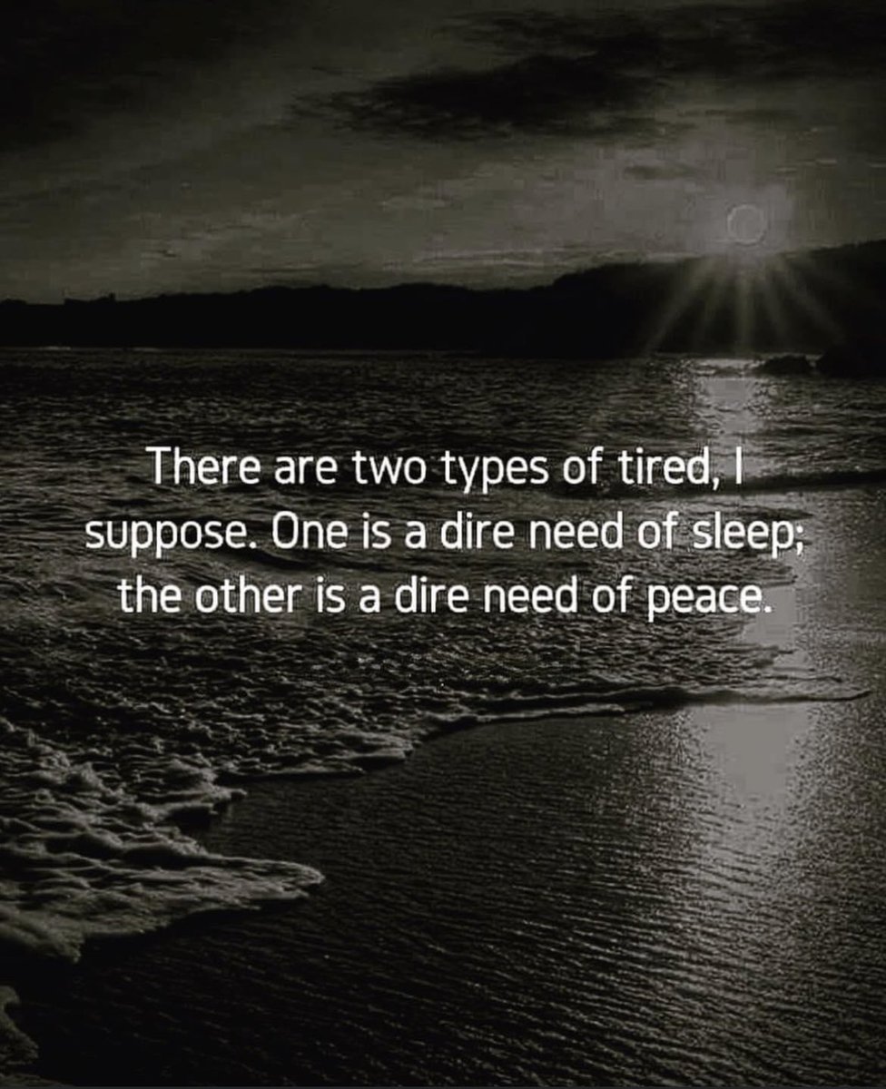 Then there is severe restless leg syndrome tired… a dire need for sleep, a dire need for peace and an extremely dire need for a cure 🥱 💤 😴 #BeyondExhausted #NeedSleep