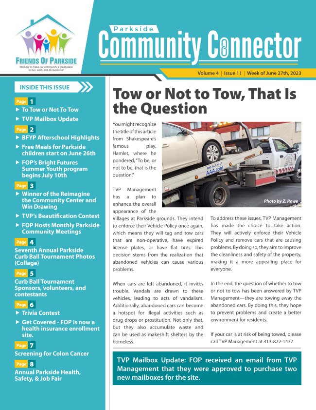 Friends of Parkside tweet media