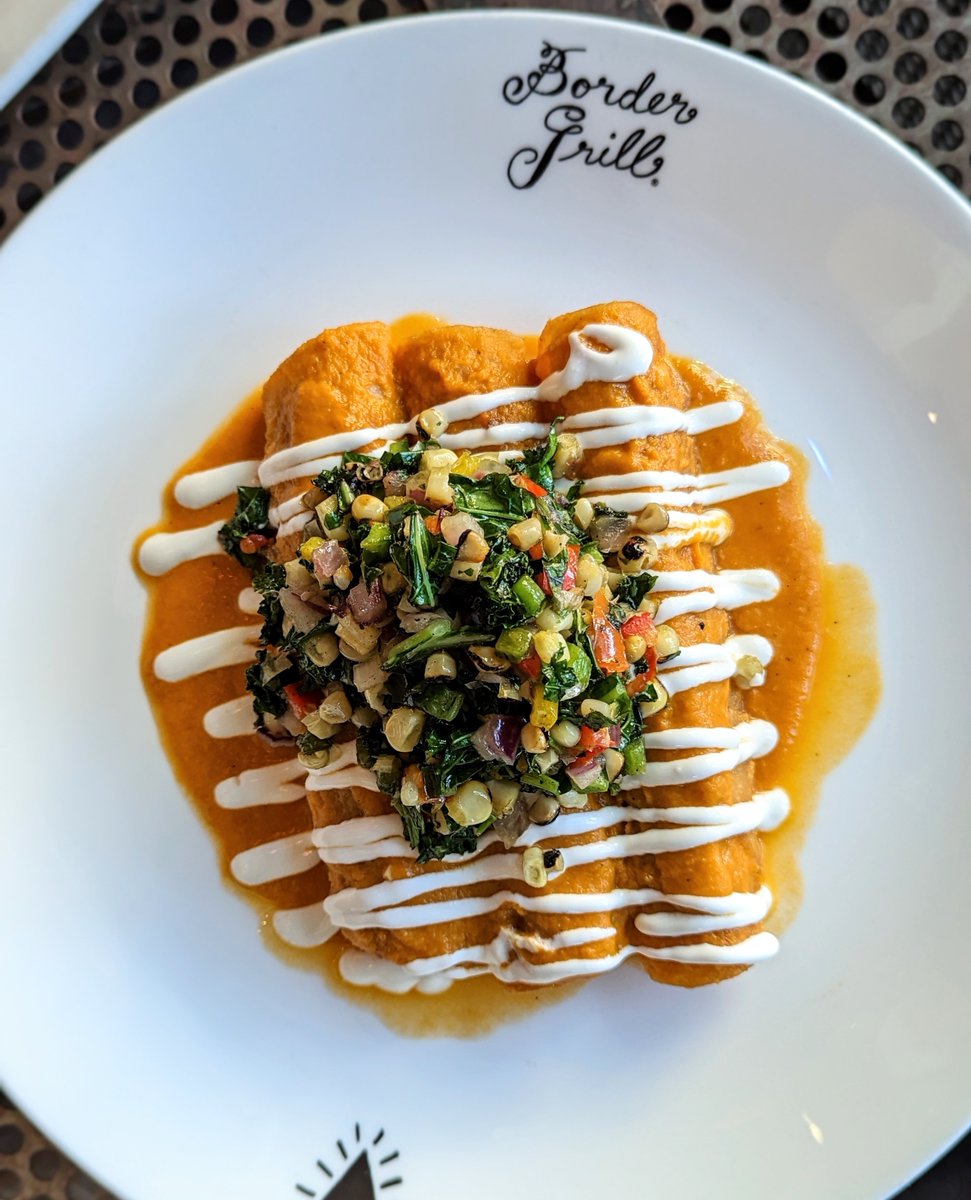 Have you tried our Seafood Enchiladas yet @bordergrill Mandalay Bay? SO GOOD! #seafoodenchiladas #bordergrill #mandalaybay #enchiladas bordergrill.com