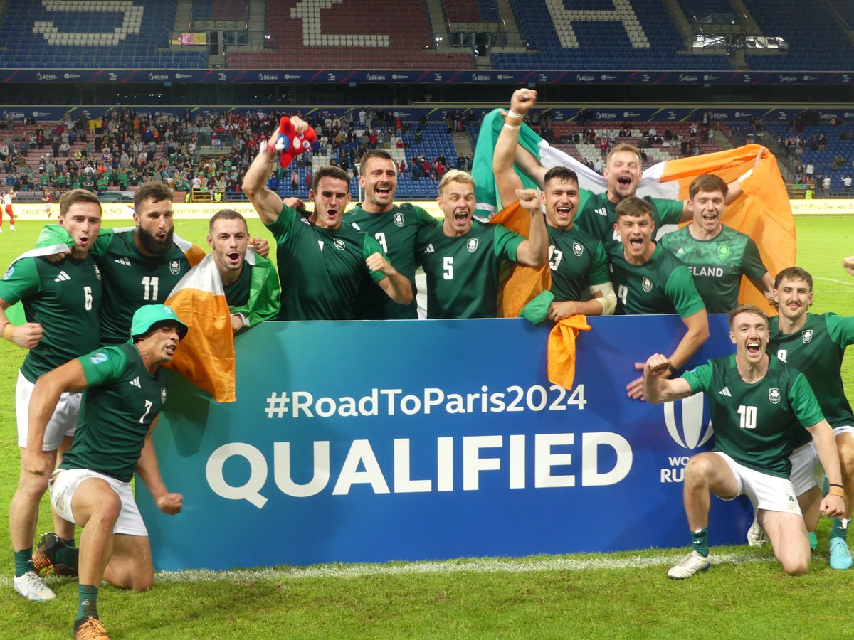 ☘️ A famous night in Krakow for @IrishRugby! 

🎉  Congratulations @TeamIreland. 👏